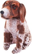 Wild Republic Plyš pes se zvukem Německý ohař 14cm - Soft Toy