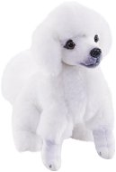 Wild Republic Plyš pes so zvukom Pudel biely 14 cm - Plyšová hračka