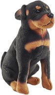 Wild Republic Plyš pes se zvukem Rottweiler tmavý 14cm - Soft Toy