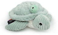 Les Déglingos Plush turtle, mother and baby, mint - Soft Toy