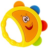 BABY-MIX Rattle tambourine - yellow - Baby Rattle