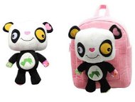 Discovery baby - Batůžek do školky s hračkou Panda - Children's Backpack