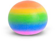 Fidget ball stretchable 8 cm rainbow 2 types in box - Anti-Stress Ball
