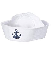 BIRDS Lifeguard cap with anchor - Costume Accessory
