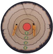 Wiky Throwing axes small target 45 cm - Toy Axe