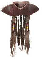 BIRDS Pirate hat with braids - Costume Accessory
