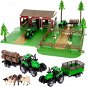 Building Set ISO 11465 Farm to build with metal tractor and animals 102 pieces - Stavebnice