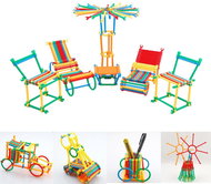 KIK Construction set - 3D 372 pieces - Building Set