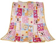 Blanket BELLATE× s. r. o. ELLA 1005/119 75×100cm pink patchwork - Deka