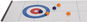 Table Mini Curling spoločenská hra - Stolová hra