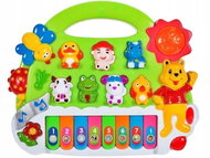 Tulimi Electronic piano Teddy Bear and his friends, green - Soft Toy