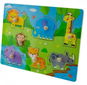 Tulimi Dřevěné zábavné puzzle vkládací - Safari malé - Puzzle