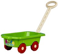 BAYO Dětský vozík Vlečka 45 cm - zelený - Toy Cart
