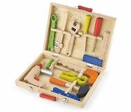 Viga Dřevěné nářadí v kufříku - Children's Tools