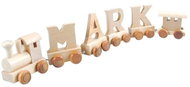 Wagon-F-brown wheels - Children's Bedroom Decoration