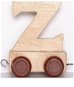 Wagon-Z-brown wheels - Children's Bedroom Decoration