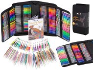 SalesConnect Colored gel pens in case 120pcs + 120 refills - Art Supplies