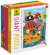 Ludattica Giant floor puzzle Pirates, 48 pieces - Jigsaw