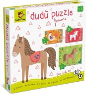 Ludattica Dudu Farm animals, puzzle for beginners - Jigsaw