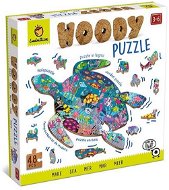 Ludattica Woody Sea, wooden puzzle, 48 pieces - Wooden Puzzle