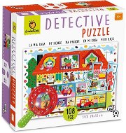 Ludattica Detektívne puzzle s lupou, Domček - Puzzle