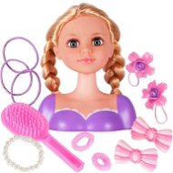 IKONKA - Hlava bábiky pre styling s doplnkami - Česacia hlava