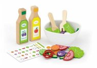 Viga Drevená šalátová súprava - Potraviny do detskej kuchynky