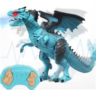 IKONKA RC dinosaurus ovládaný drak – chodí, reve, dýcha paru 41 cm - RC model