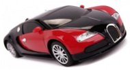 RC licencia auta Bugatti Veyron 1:24 červená - RC auto