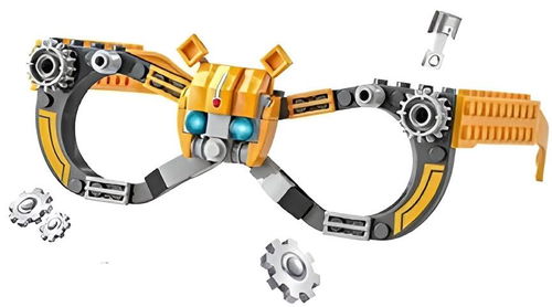 DK DIY Blocks brýle party serie Transformers 52 ks  - Party doplňky - Hlavní obrázek