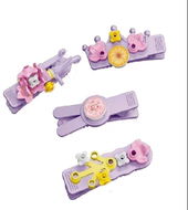 DENKO TOYS DIY Blocks Hair Ornaments Flower Series 32 pcs - Gyerek fejpánt