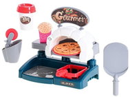 Mikrotrading Fast food pizza set 16 × 16 cm, 8 pcs on card - Toy Kitchen Utensils
