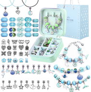 Livefy Princess jewellery making set, purple / blue - Jewellery Making Set