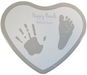 Happy Hands 2D Heart silver / white - Sada na otisky