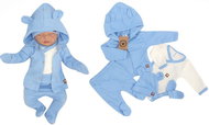 Z&Z Sada do porodnice 5D, modrá, vel. 62 - Baby Clothing Set