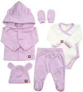 Z&Z Sada do porodnice 5D, lila, vel. 50 - Baby Clothing Set
