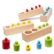 MG Montessori Sorters dřevěná závaží, barevné - Educational Toy