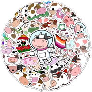 ANNAM Stickers Cow 50 pcs - different stickers - Kids Stickers