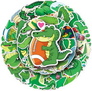 ANNAM Crocodile Stickers 50 pcs - different stickers - Kids Stickers