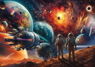 SCHMIDT Puzzle Cosmos - Space Colors: Wandering through space 1000 pieces - Jigsaw Puzzle