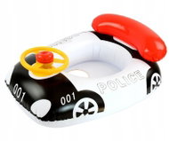Senzanakupy Inflatable children's circle with steering wheel, police car 66 cm - Swim Ring