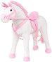 Shumee Stojící jednorožec bílý a růžový XXL - Soft Toy