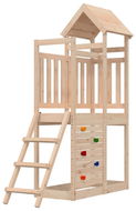 Shumee Dětské hřiště na zahradu 52,5 × 110,5 × 214 cm masivní borové dřevo - Dětské hřiště
