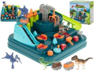 Toy Garage Dinosaur Cave Interactive Race Car Park - Garáž pro děti