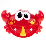 Pěnová hračka do koupele s generátorem bublinek krab - Bublinkovač