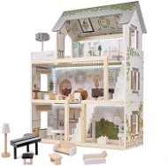 Doll House Dřevěný domeček pro panenky Lulilo Floro boho LED - Domeček pro panenky
