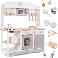 MG Wooden Kitchen dřevěná dětská kuchyňka s příslušenstvím - Dětská kuchyňka