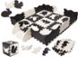 Pěnové podložka ohrádka 25 ks černá a bílá - Foam Puzzle