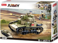 Sluban Army M38-B0711 Medium Italian Tank 2in1 - Building Set