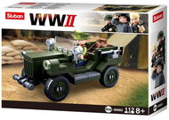 Sluban WWII M38-B0682 Soviet off-road vehicle GAZ 67 - Building Set
